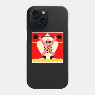 Circus Strong Man Phone Case