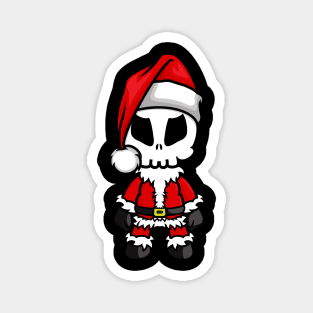 Santa Skully Magnet