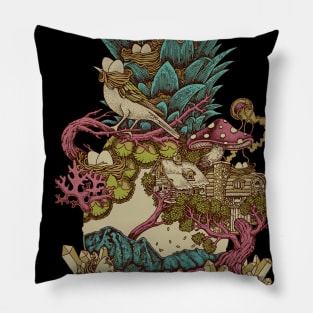 Tropical valley Pillow