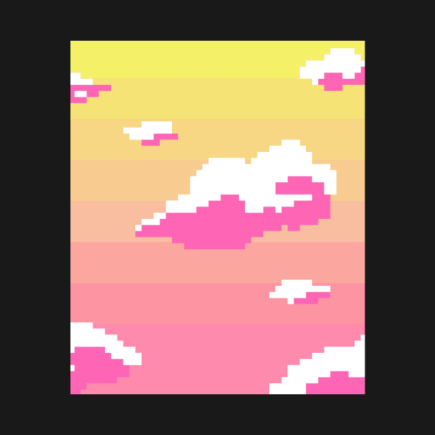 PIXEL CLOUDS II by CharlieCreator