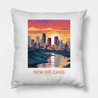 NEW ORLEANS Art Pillow