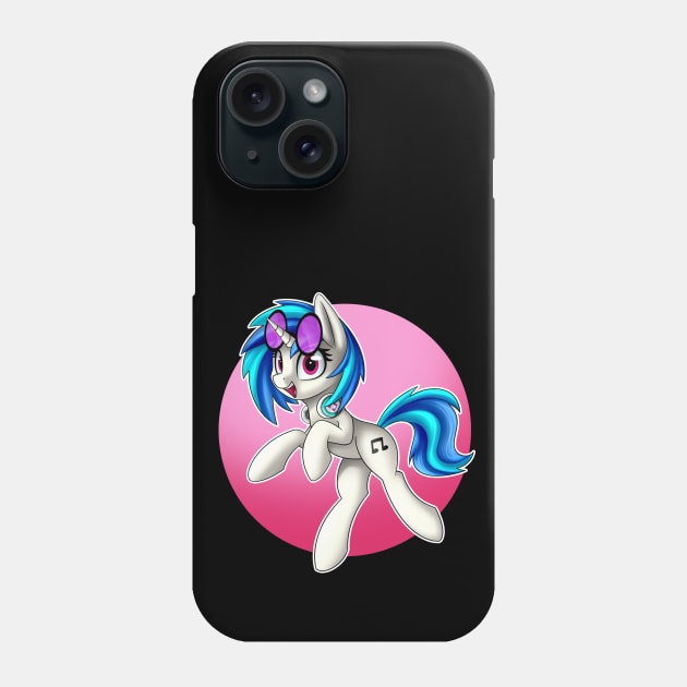 Happy Vinyl Scratch Phone Case by Supermoix