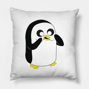 Penguin cartoon Pillow