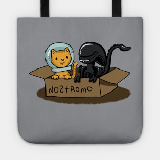 Jonesy and Alien in a box Tote