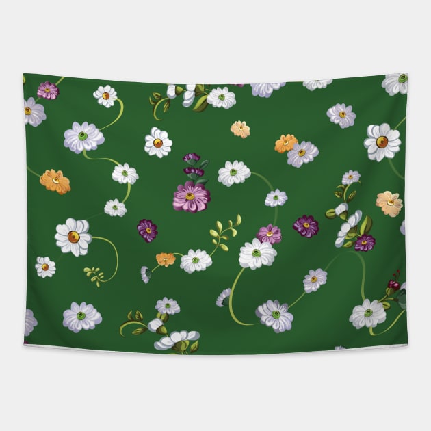 Daisy flower 2 Tapestry by B&K