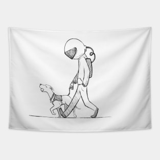 Moon Walker Tapestry