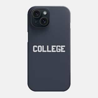 College Phone Case