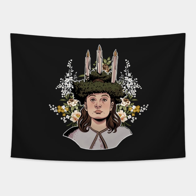 Sara Young Royals fanart Tapestry by crisshasart