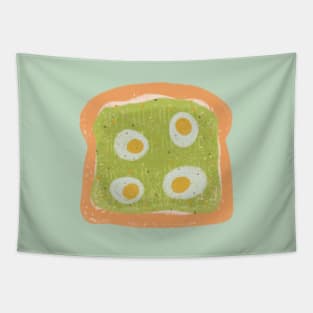 Avocado with Egg Toast Tapestry