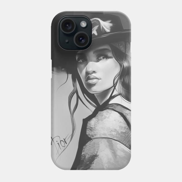 Fashion girl Phone Case by Oxyk_Foxyk