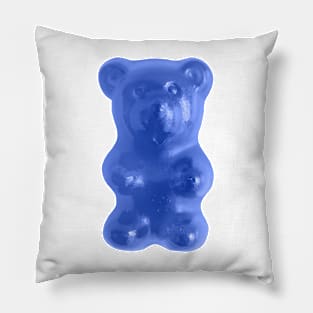 gummy bear (blue) Pillow