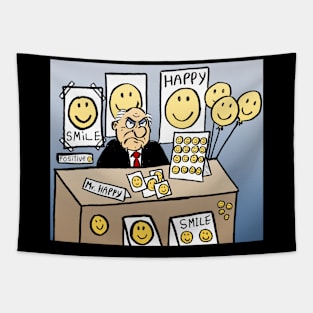 Mr Happy Tapestry