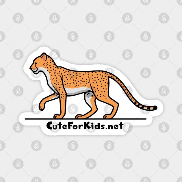 CuteForKids - Cheetah - Branded Magnet by VirtualSG