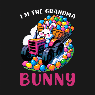 I'm The Grandma Bunny I Easter Bunny Egg Hunting T-Shirt