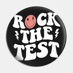 Rock The Test Shirt, Teacher Shirt, Teacher Testing, Teacher Tshirt, Teacher Shirts, Funny Teacher Shirt, Motivational Teacher Pin