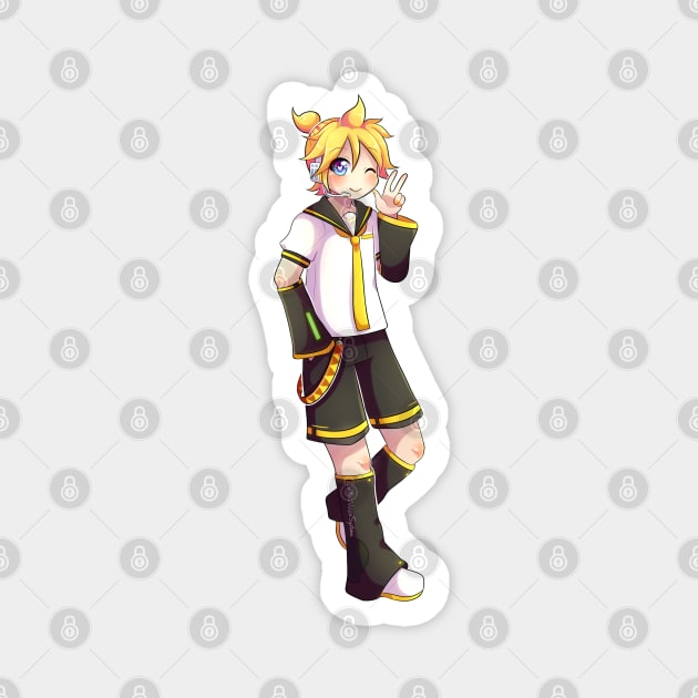 Vocaloid - Kagamine Len Magnet by Nadi-chan16