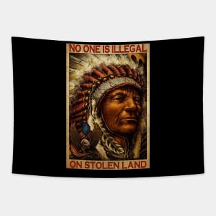 red indian native Tapestry