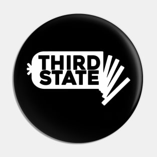 Third State Media LLC - Small Pork Roll Pocket Logo Pin