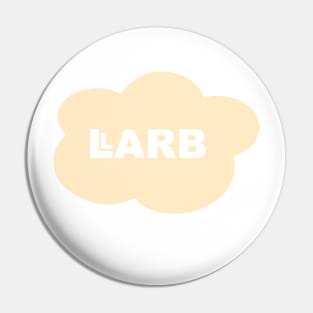 Pastel Orange LARB Studios Cloud | LARB Studios & Abelia Rose Pin
