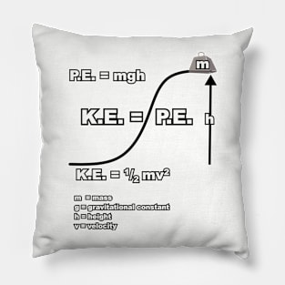 Potential and Kinetic Energy Pillow