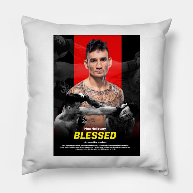 Max Holloway vs Korean Zombie Pillow by DeathAnarchy