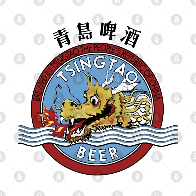 The Dealer's 1986 Tsingtao Beer Tee by PreservedDragons