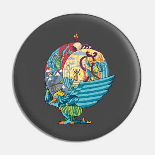 Life of Garuda Pin