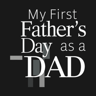 First Time Dad Est 2024 Fathers Day T-Shirt