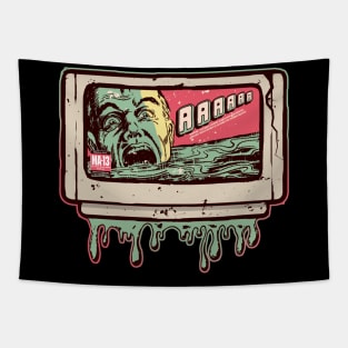 AAAaaa - Retro Horror Game Cartridge Tapestry