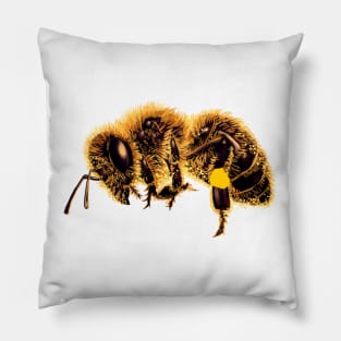 Honeycore - flying bee Pillow