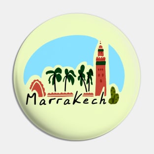 Marrakech Kutubia Pin