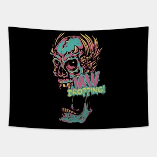 Skull Jaw Dropping Tapestry