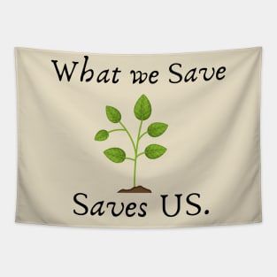 Save Earth Tapestry