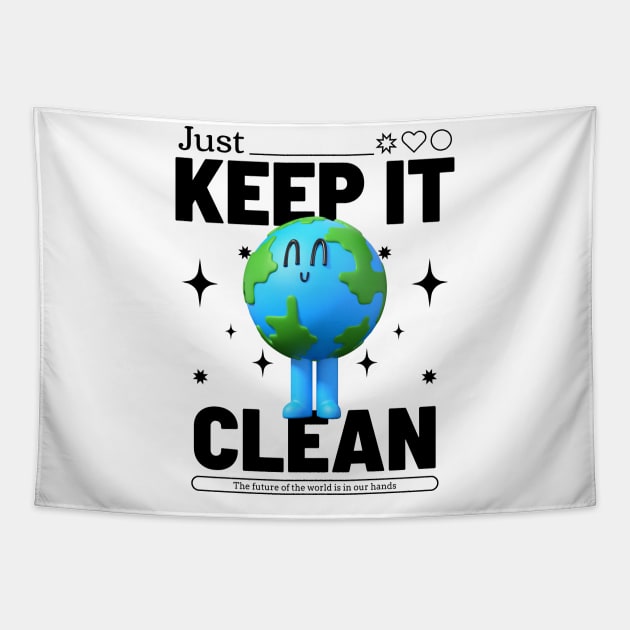 Save The Planet Earth Day Environmentalist Environment  Go Green Tapestry by Tip Top Tee's