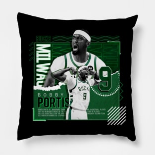 bobby portis basketball Pillow