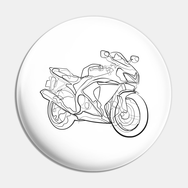 Motorbike One Line Drawing Motorbike Pin Teepublic This is the stroke that gets the wheels on your car rolling, just like when you push down on the pedals of a bike. teepublic