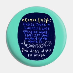 Ocean Fact #4 Pin