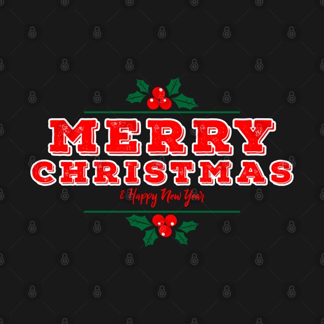 Merry Christmas and Happy New Year by INpressMerch