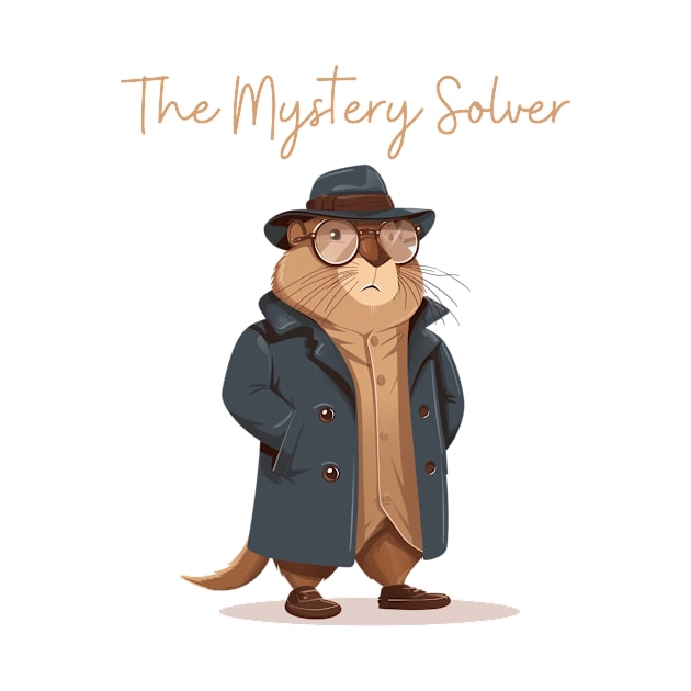 Capybara Detective The Mystery Solver by Visual Arts Oasis