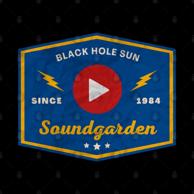 Soundgarden // Play Button by Blue betta