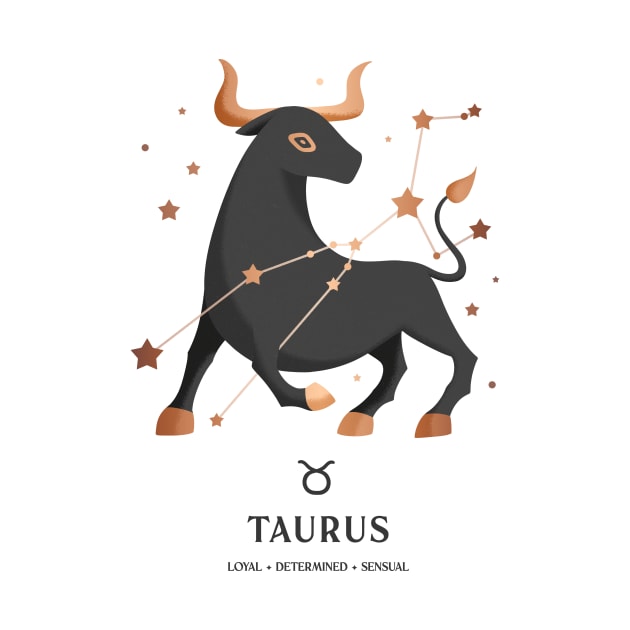 Taurus Constellation Zodiac Series by paulineberger