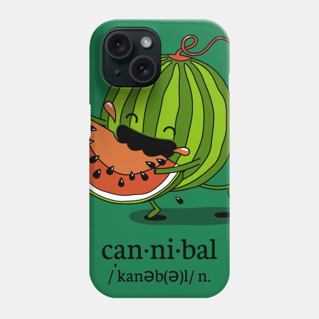 Cannibal Melon Phone Case by CoDDesigns