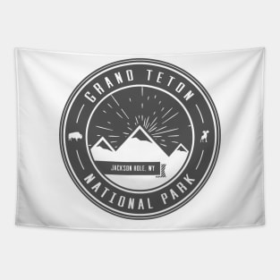 Grand Teton National Park Travel Series Tapestry