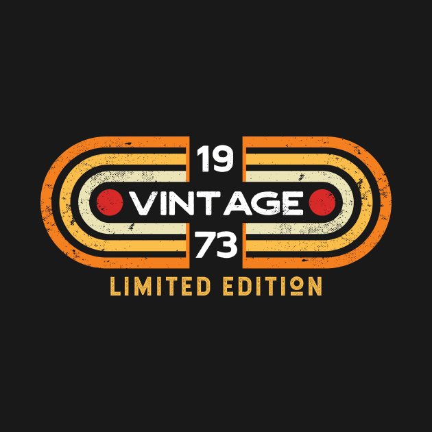 Vintage 1973 | Retro Video Game Style by SLAG_Creative