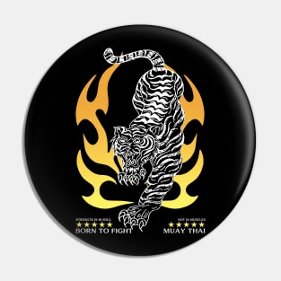 MMA Tattoo Tiger Pin