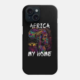 Africa, My Home 7 Phone Case