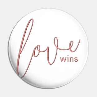 Love Wins Pin