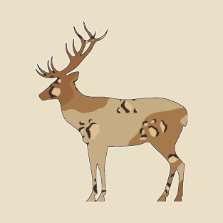 Camo Deer - 7 T-Shirt