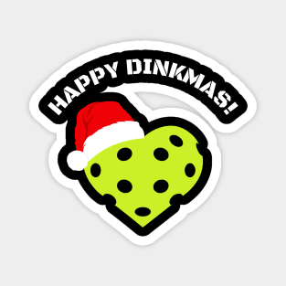 Happy Dinkmas! Christmas Pickleball Magnet