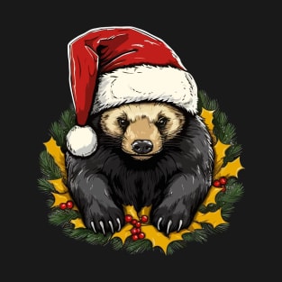 Honey Badger Christmas T-Shirt